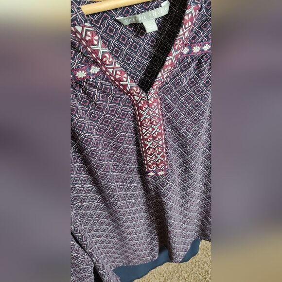 Valerie Stevens Crimson Kiss Top Size L - Picture 4 of 4